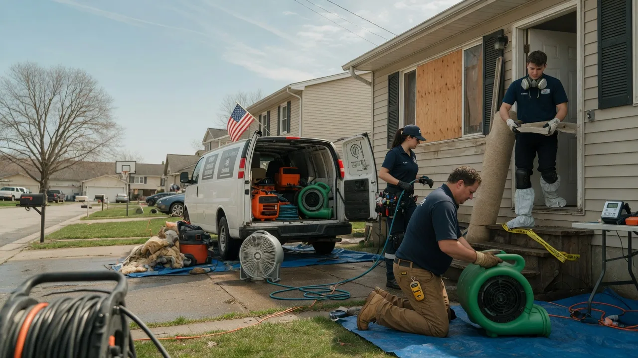 Water Damage Restoration in Galva, IL near me